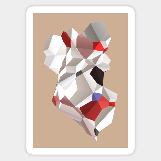 Abstract art Sticker by john247